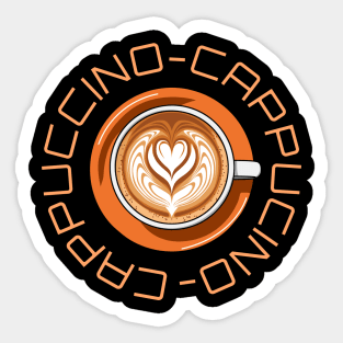 Cappuccino Sticker